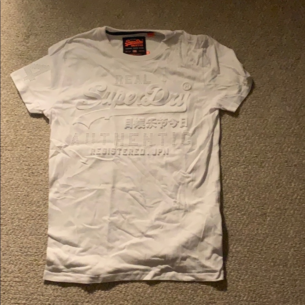 SuperyDry Tee WHITE S